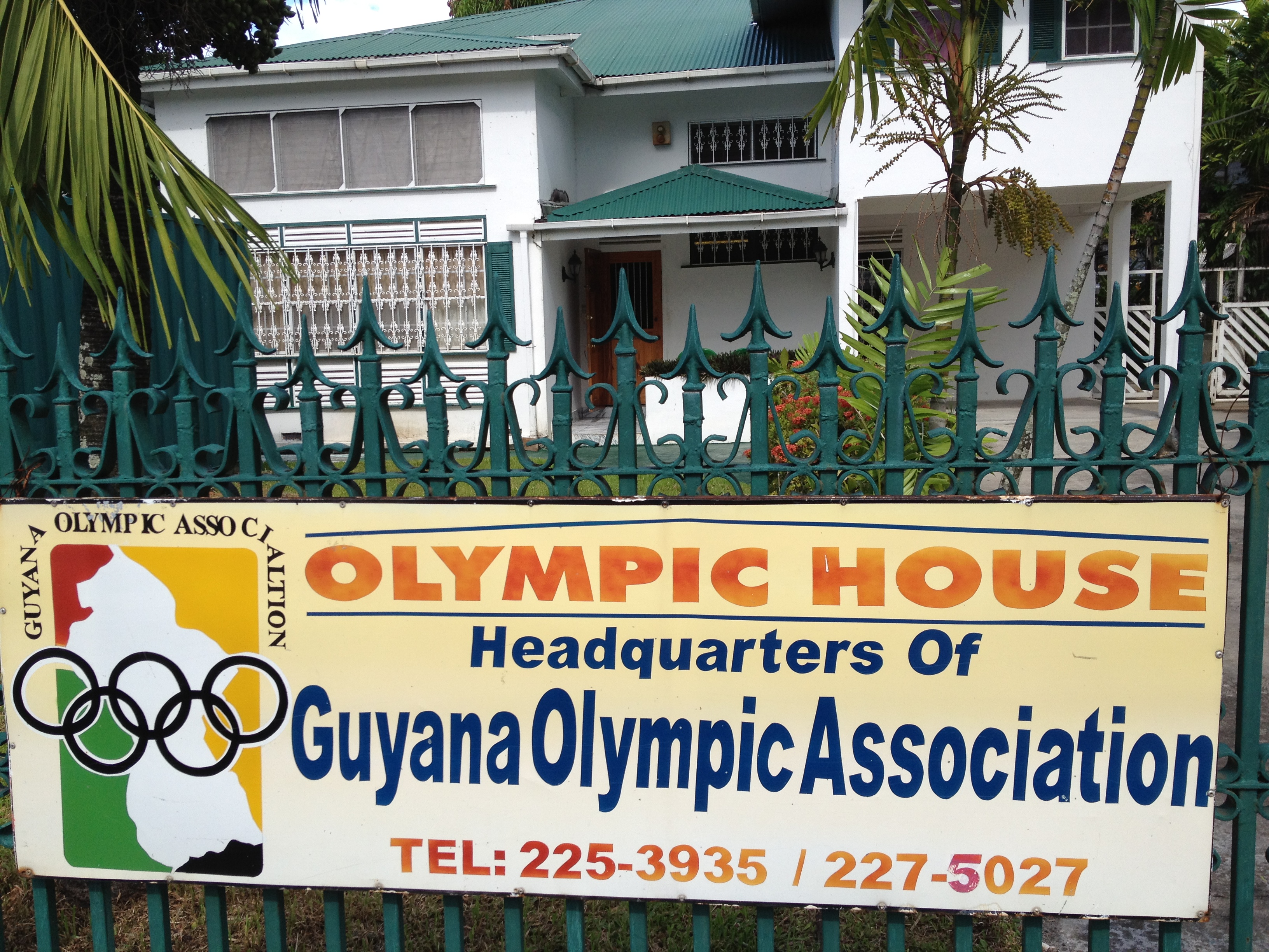 Guyana Olympic Association Jason Around the World